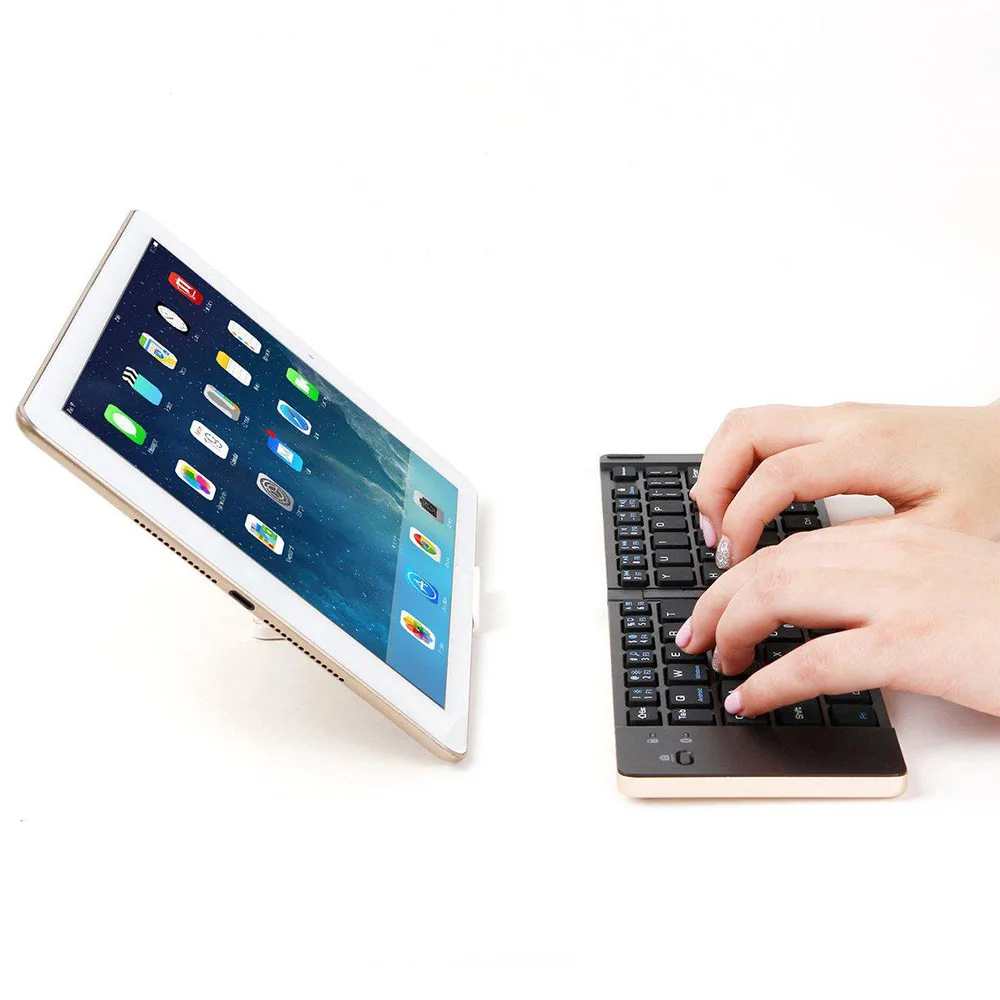 

Wireless Folding Bluetooth Keyboard Student Class Taking Notes Light Handy Keyboard Foldable Wireless Keypad For Tablet Laptop