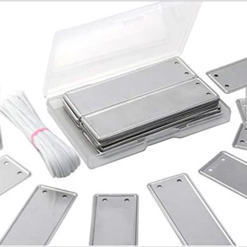 

50Pk Aluminum Plant Labels Metal Tree ID Tags Durable & Waterproof Pot Gardening Plant Label 2020 New Arrivla