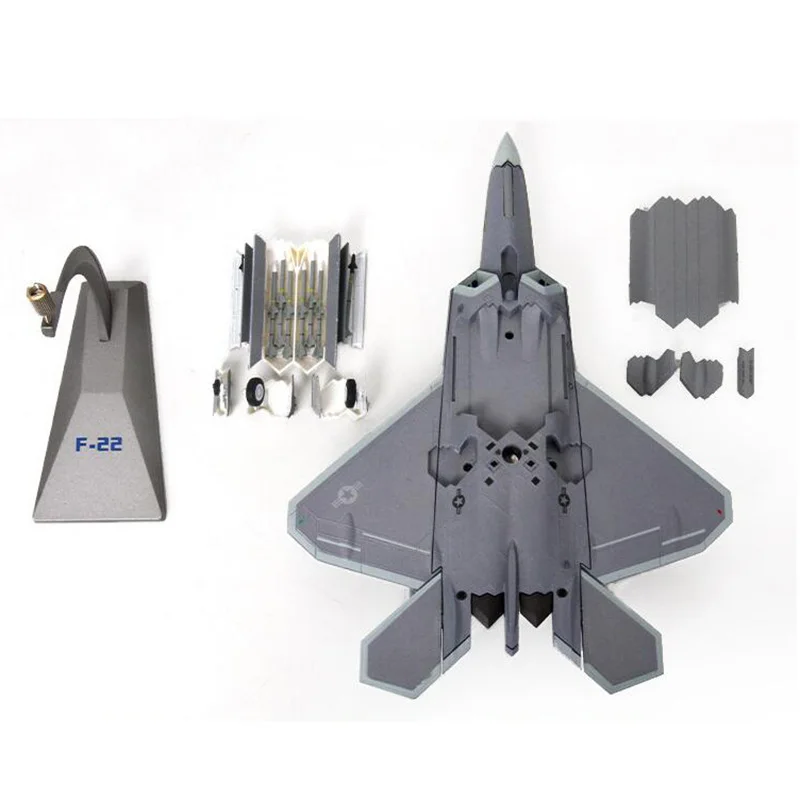 1/72 американская армия ВМС США F22 Раптор Истребитель модель самолета произведение искусства самолет игрушка для взрослых детей подарок дисплей коллекция
