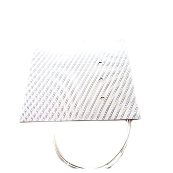 

240V 500W 470*500*1.5mm Silicone Heat Bed for 3d printer adhesive 1 side 3 holes on pad 500mm lead wire