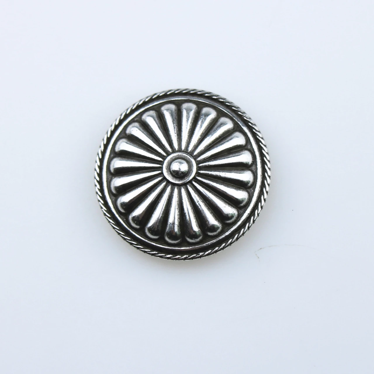 Кожаная фурнитура для рукоделия значок Samurai металлическая фотоотделка 607134S 35|finish|