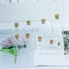 24PC Mini Transparent Glass Cork Bottles Crafts Vials Clear Glass Empty Wishing Bottles 4ml 10ml 100ml Jars Containers Diy Vials 5