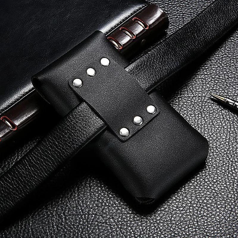 Universal Genuine Leather Case for iPhone Samsung Huawei Xiaomi Mens Waist Pack Protective Bag for 4.5-6.5 inch Mobile Phones Universal Genuine Leather Case for iPhone Samsung Huawei Xiaomi Mens Waist Pack Protective Bag for 4.5-6.5 inch Mobile Phones