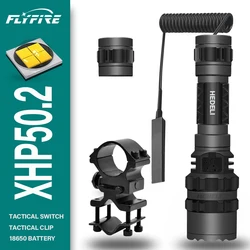Lampe de poche la plus puissante à lumière led 100000 lumens, torche tactique, torche à main cree xml l2 rechargeable par usb pour la chasse 