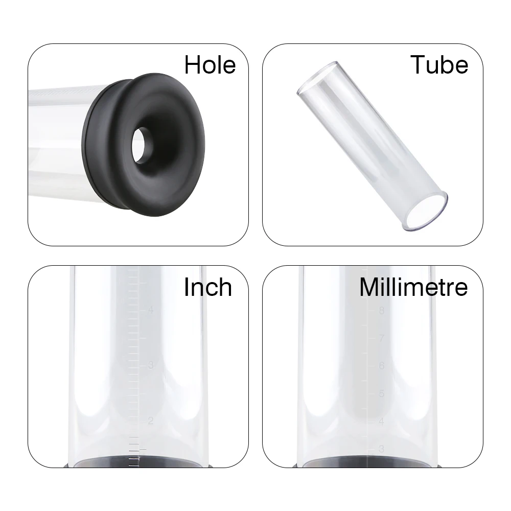 Penis Pump Vibrator Enlargerment Vacuum Pump Erection Electric USB Automatic Penis Enlargement Cock Extender For Men Sex Toys 5