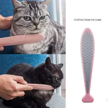 Щетка для чистки шерсти домашних животных, эффективная щетка для удаления шерсти, щетка для собак, кошек, животных, расческа для ухода за домашними животными, Массажная щетка