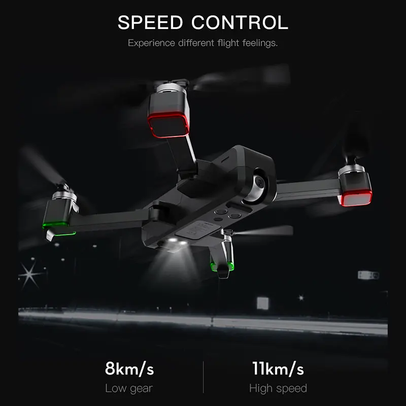Дрон с GPS с 5G Wifi FPV 2K HD камера бесщеточный двигатель, Квадрокоптер 1,6 км 25 минут время полета оптический поток RC складной Дрон