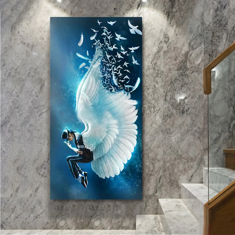 Making My Own Michael Jackson Wings with 5D Diamond Painting – A Personal  Journey of Memory and, image size:900x900