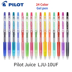 Stylo à Gel avec pression, LJU 10UF, 24 couleurs, 0.38/0.5mm, bricolage, compte à main, spécial, séchage rapide, kawaii, 2021, 1 pièce 