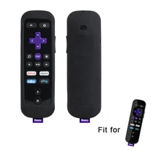 SIKAI пульт противоударный силиконовый защитный чехол для ROKU 4230/4200/4210 управление Лер Крышка для ROKU мягкий протектор для пульта дистанционного управления