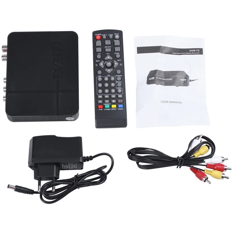 Full HD 1080P K2 DVB-T2 Наземное цифровое тв STB | Электроника