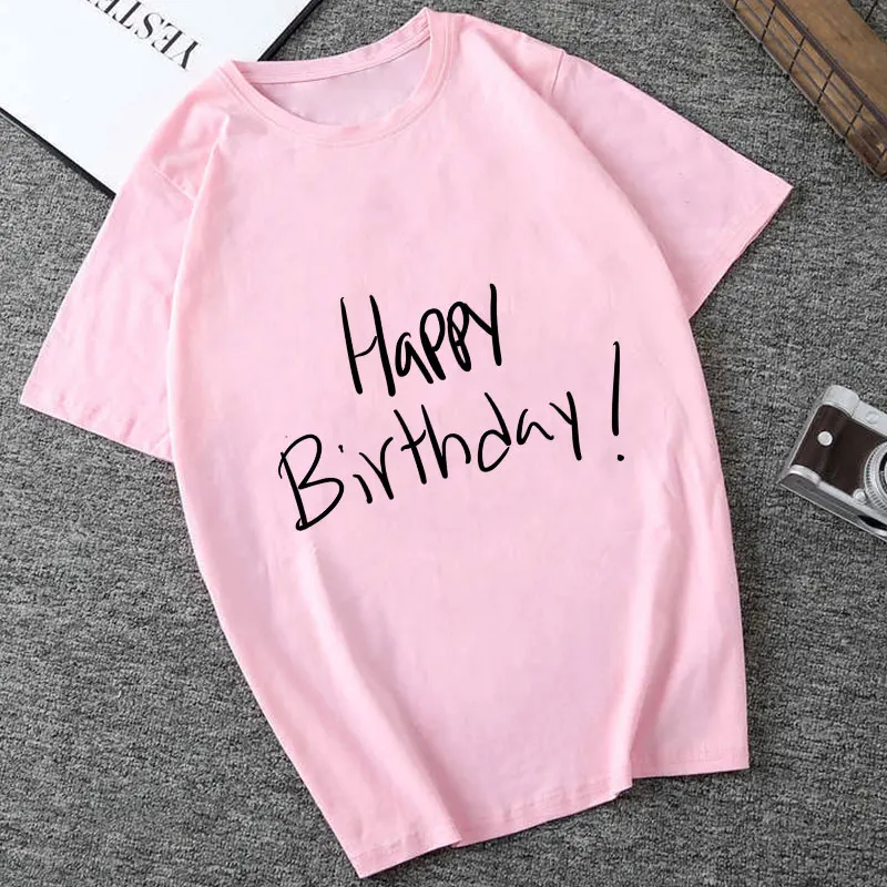 3715-pink The World's Best Mom Fashion T Shirt Women Kawaii Print Pink T-shirt Vintage Vogue Ullzang Tshirt Harajuku Women Thanksgiving - Цвет: 3715-pink