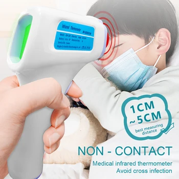 

Digital Infrared Thermomete Laser Temperature Non-contact Thermomete Infrared termometro Pyrometer Hygrometer Measurement Device