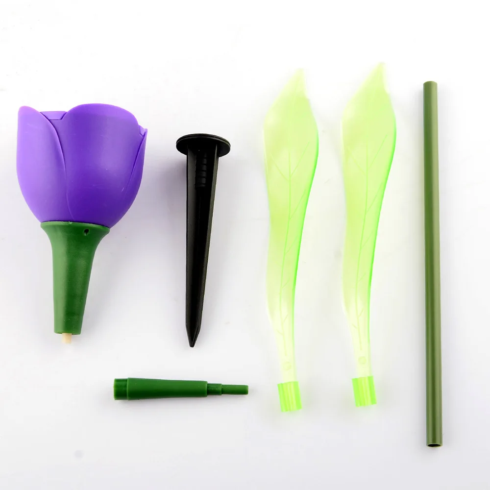

6Pcs/set Energy Solar LED Light Outdoor Garden Light Solar Powered LED Tulip Home Lawn Lamp Landscape Night Flower Lamp