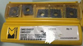 

10PCS KENNAMETAL CARBIDE INSERT CNMG120408RP KC 5010