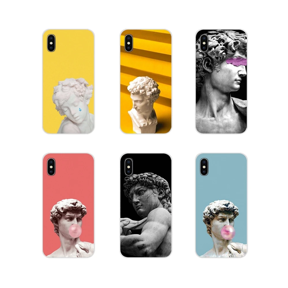 Аксессуары чехлы для телефонов винтажные с изображением статуи Давида Huawei G7 G8 P8 P9