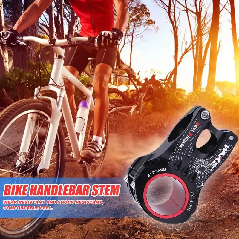 WAKE руль для велосипеда Регулируемый MTB велосипед CNC Райзер руль из алюминиевого сплава Стволовые велосипедные аксессуары
