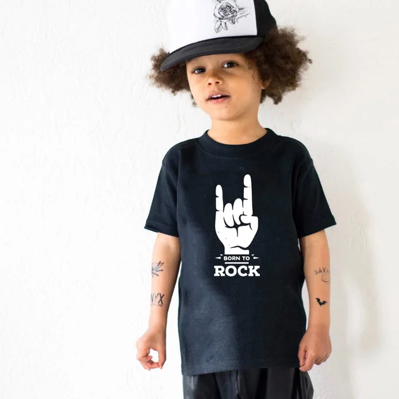 2021 New Hot Sale Pure Cotton Fashion Boy T shirt Kids skull print children's T-shirt girl Tops Short Seeved Boy Clothes 2-10Y children's t shirt design	