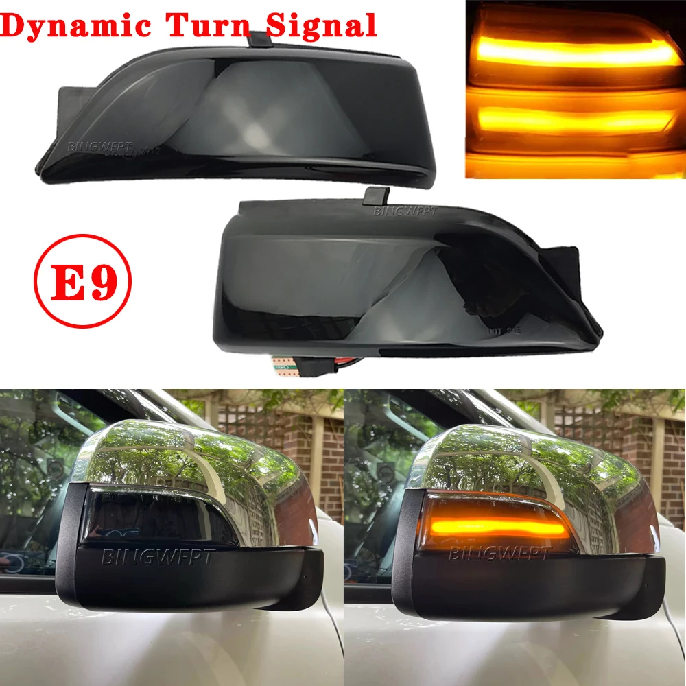 Per Ford Ranger T6 Raptor Wildtrak Per Ford Everest U375/Ua Lampeggiante Dinamico Indicatore Di Direzione Indicatore Di Specchio A Led Lampada Lampegg