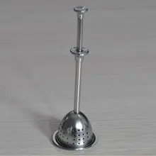 Чайная заварка с длинной ручкой из нержавеющей стали, чайный ситечко, чайный пакетик для чай со специями, Аксессуары для инструментов, 20 шт./партия