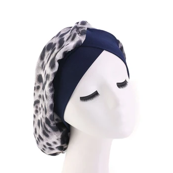 

Soft Women Night Cap Silk Stretchy Bonnet Turban Headwrap Chemo Caps for Hair Loss Bandana Hijab Turbante Hat Hair Styling Tool