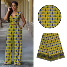 Последние 6 ярдов Африканский Воск Принты Ткань Горячая распродажа! в африканском стиле Анкара воск ткань воск принты для вечерние YB01