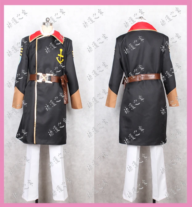 Nave Da Guerra Spaziale Yamato 2199 Forza Di Difesa Della Terra Vice Ammiraglio Juzo Okita Uniform Outfit Costume Cosplay Di Natale Di Halloween