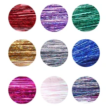 С блестками радужные накладные пряди волос длинный кусок вечерние PlasticMakeup аксессуар для парикмахера этап Выступления, держащих букет невесты на свадьбе, фотографии