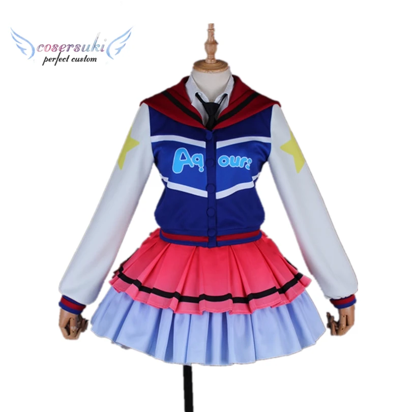 Lovelive Солнечный свет Aqours следующий сверкающий над радугой matsuura Kanan косплей карнавал костюм на Хэллоуин и Рождество Костюм