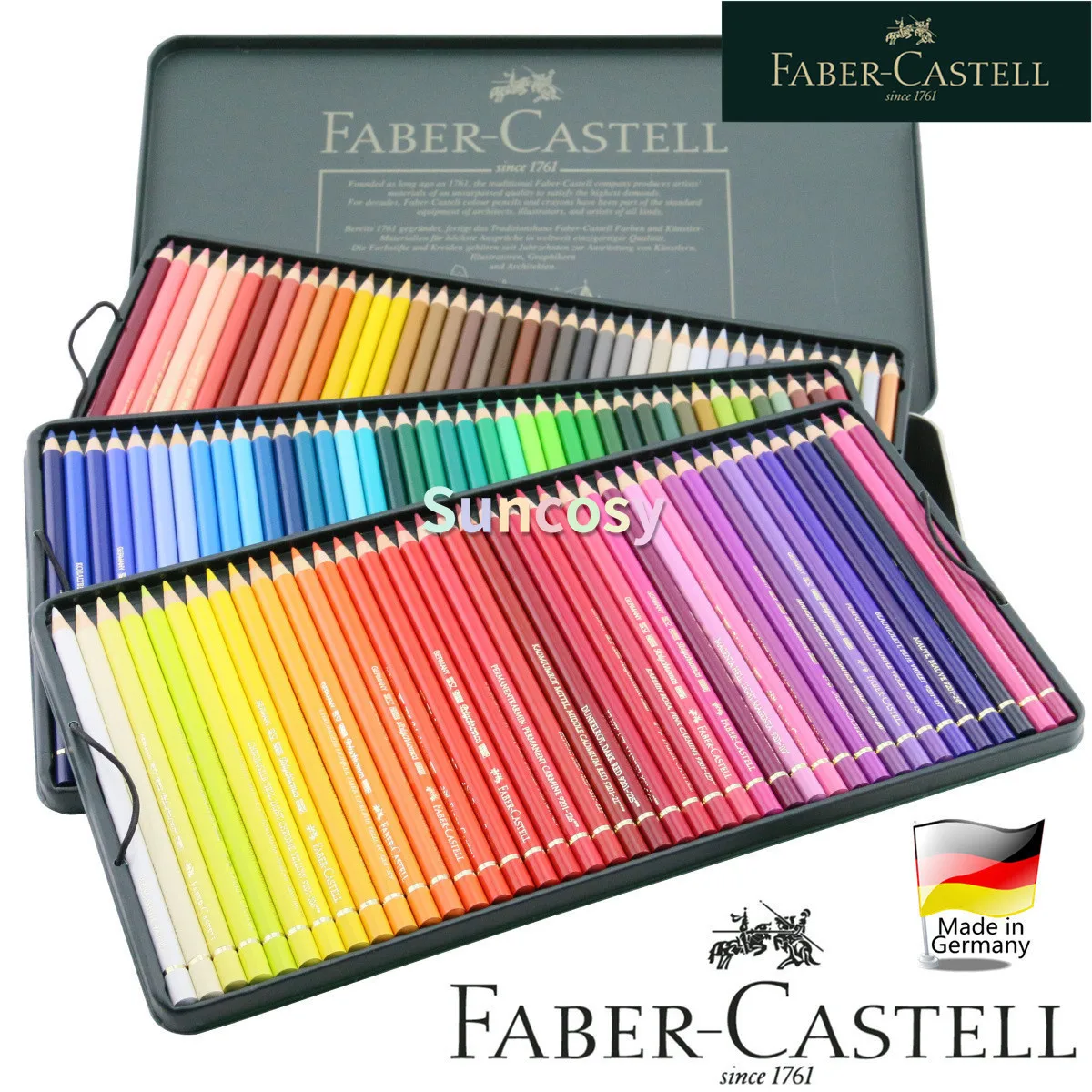 Faber-Castell Art And Graphic Collection Wooden Case 110086, Professional  Artist Grade Oily Lapis De Cor Pencil - AliExpress