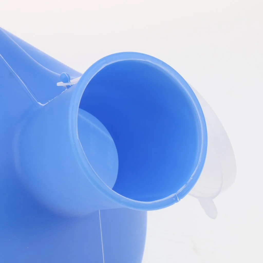 Urinals for Men 2000ml Thick Plastic Mens Bedpan Bottle with Lid - Spill Proof Urinary Bottle Male Urinal Pee Bottle 6