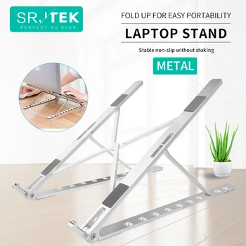 

Portable Laptop Stand Adjustable Desktop Tablet For Macbook Non-slip Aluminum Metal Foldable Notebook Holder PC Computer Bracket