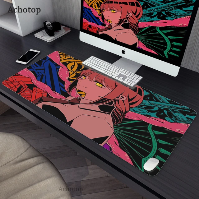 Tapis De Souris imprimé tronçonneuse pour homme, taille XXL, pour  ordinateur portable, Notebook, Manga, grand format 90x40, 100x50cm,  accessoire De bureau - AliExpress