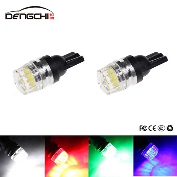 

2 pièces T10 Led Canbus W5W ampoule Led 168 194 6000K blanc Signal lampe dôme lecture plaque d'immatriculation lumière voiture
