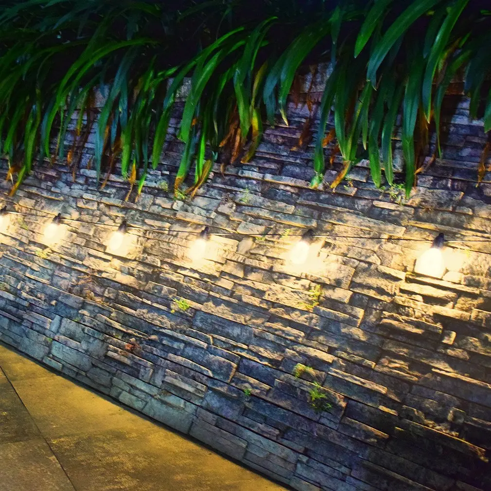 Solar Bulb Light String Solar Outdoor Decorative Light String Portable Solar Garden Waterproof Light