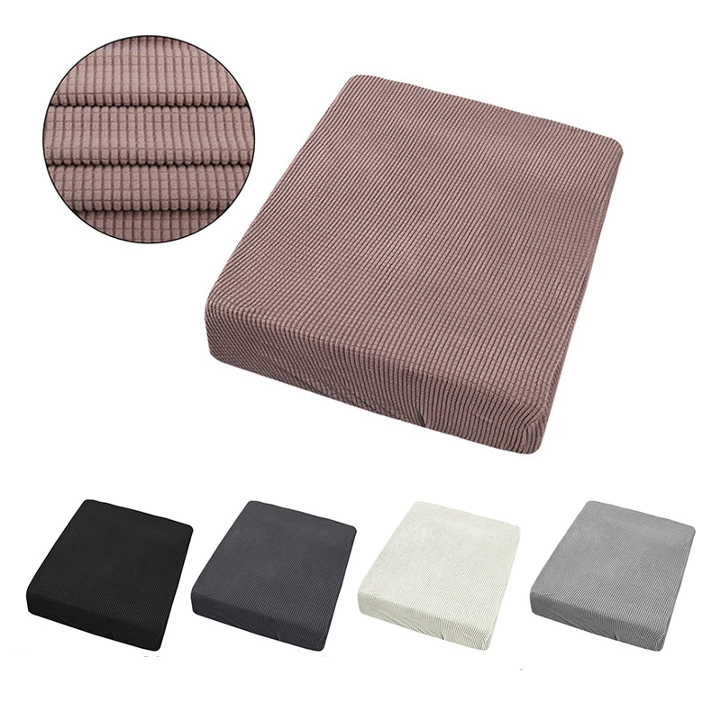 

Hot Solid Sofa Seat Cover For Living Room Elastic Sectional Sofa Couch Mat Cover 1/2/3/4 Seat Slipcovers Furniture Protector