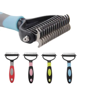 

Pet Clean Hair Removal Remove Floating Hair Open Knot Comb Grooming Shedding Rake Dog Cat Pet Brush Grooming Tool