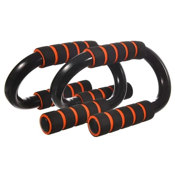 

2Pcs Push Up Bars Pushup Stands Handles for Home Floor and Yoga - Athletics Push Up Exercise Equipment with Foam Grips