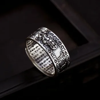 

Natural S999 sterling silver rings dragon rings 999 ring women men gold ring add certificate jade jewelry ring brand