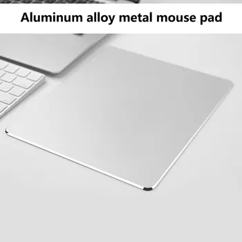 Metalowa aluminiowa podkładka pod mysz mata gładka magia Ultra cienka podkładka pod mysz podkładka pod mysz do gier podkładka pod mysz wodoodporna podkładka pod mysz tanie i dobre opinie NoEnName_Null CN (pochodzenie) Metal Aluminum Mouse Pad Dostępny w magazynie