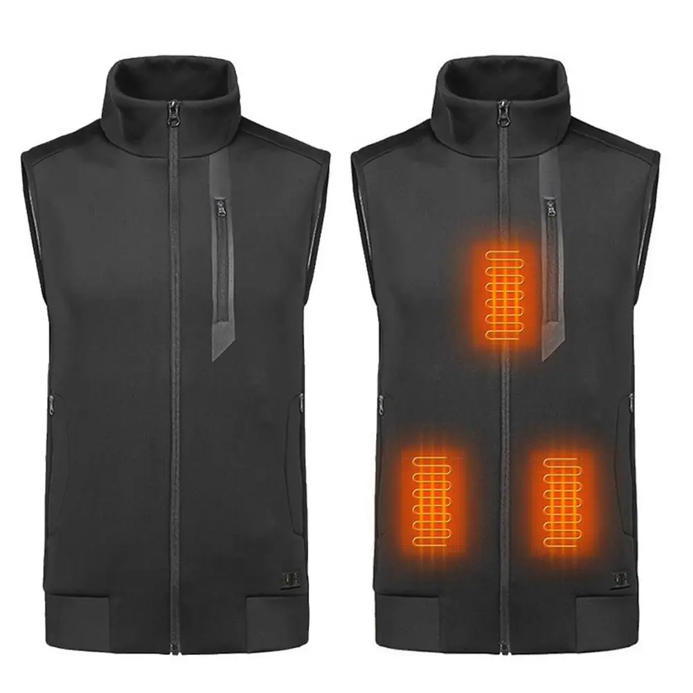 Graphene Electric Warm Vest USB Intelligent Constant Temperature Heating Vest for Outdoor Sports reliable SmallPocket electric vest 