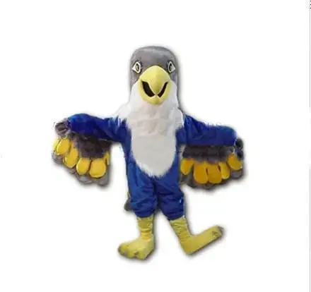 Blue Falcon Mascot Costume Cartoon Character Eagle Bird Mascotte Mascota  Outfit Suit Fancy Dress Suit Mascot Costume - Mascot - AliExpress