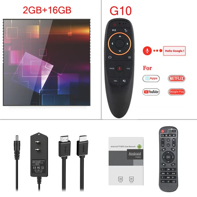 2GB 16GB G10G A95X Air 8K Android 9,0 ТВ приставка Amlogic S905X3 Youtube Netflix 2,4/5,0G wifi 4 ГБ 16 ГБ 32 ГБ 64 Гб ТВ приставка Google Play Смарт ТВ приставка - Цвет: 2GB 16GB G10G