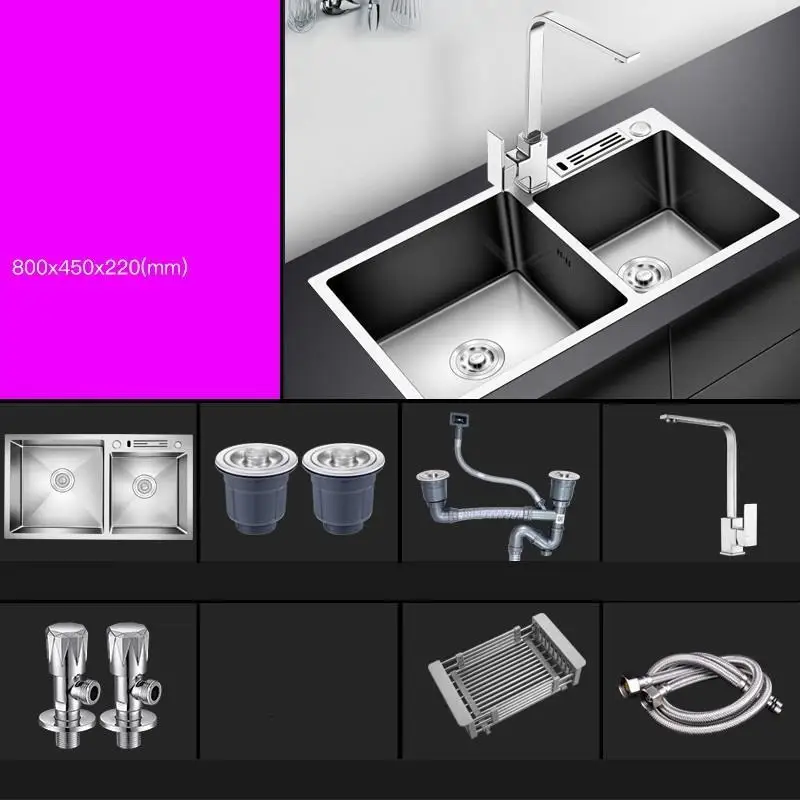 Lavandino Umywalka Portable Gootsteen Evier Inox Cuba Para Kitchen Lavabo Pia Cozinha Fregadero De Cocina Dishwash Sink