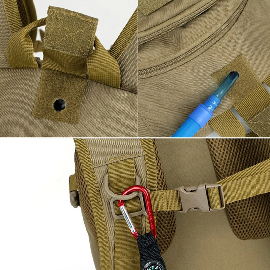 Oxford Cloth Waterproof Outdoor Backpack Rucksack Daypack