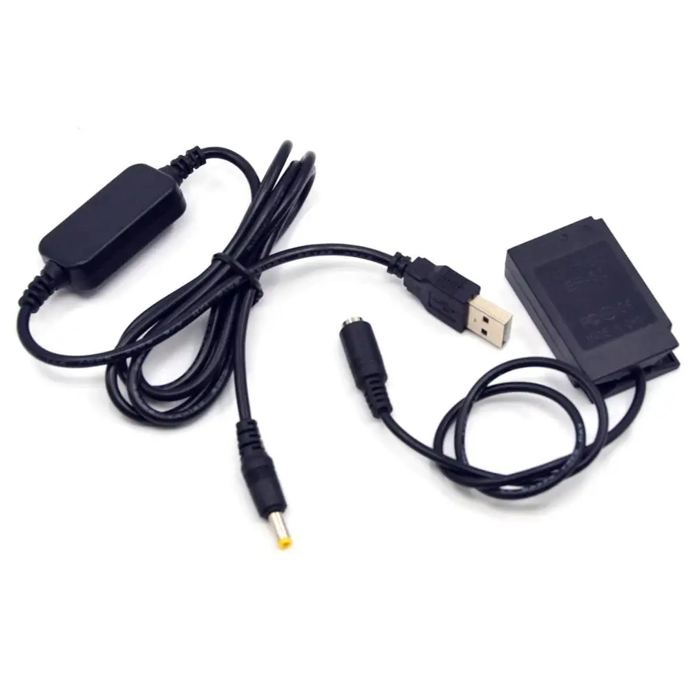 En-El20 Batteria Fittizia Ep-5C Accoppiatore Cc + Cavo Di Alimentazione Usb 5V Caricatore Adattatore Eh5 Per Fotocamera Nikon P1000 1 V3 1 Aw1 J1 1 J2