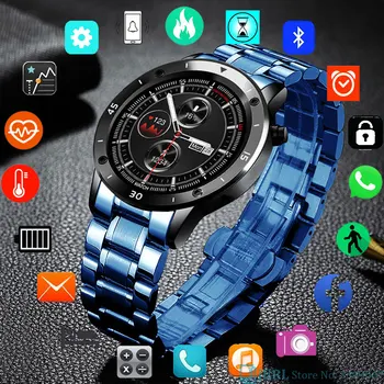

NEW Smart Watch 2020 Men Fitness Tracker Heart Rate Blood Pressure Monitor Bluetooth Sport Waterproof Smartwatch For Android IOS