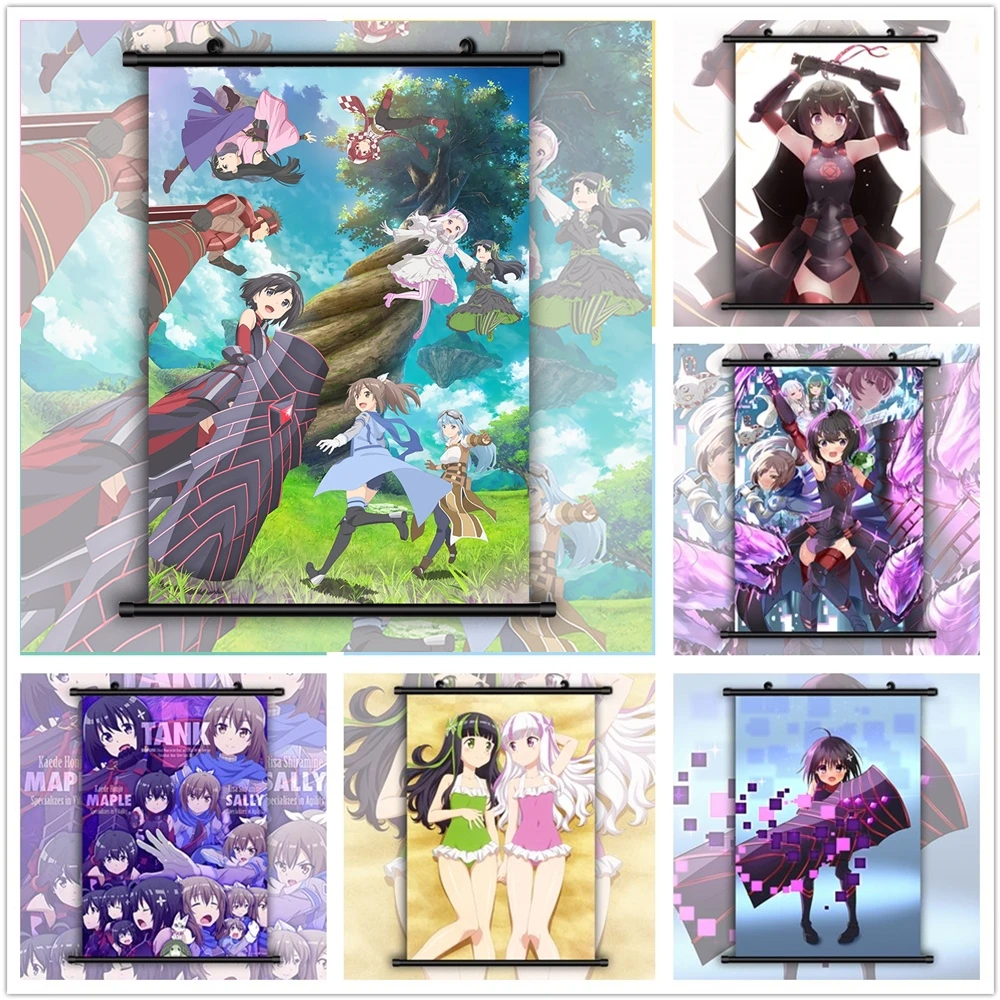 BOFURI я не хочу пострадать так что максимизирую свою защиту Аниме Манга HD печать на