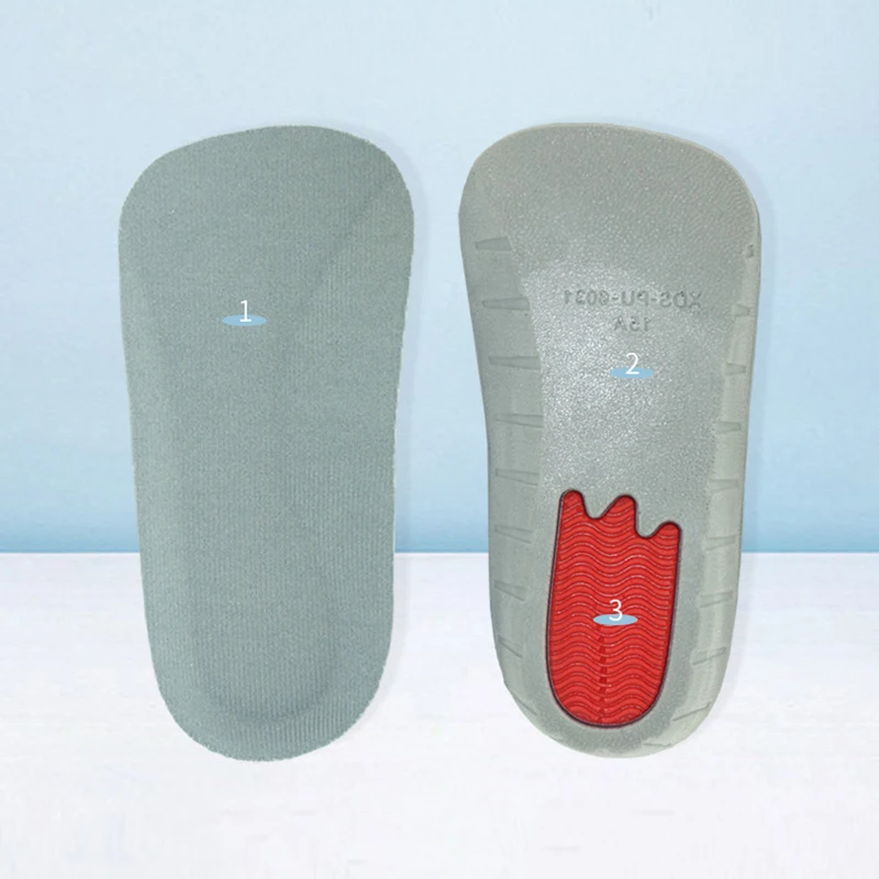1Pair PU Heightening Half Pads For 