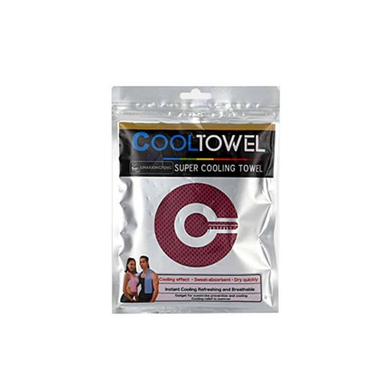 

new Reusable Sports Gym Jogging Enduring Running Instant Ice Cold Chilly Cooling Sports Towel